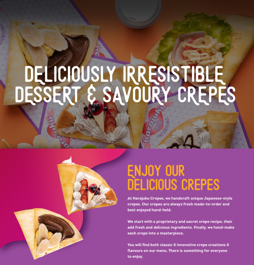 Harajuku Crepes JapaneseStyle Sweet & Savoury Crepes Melbourne